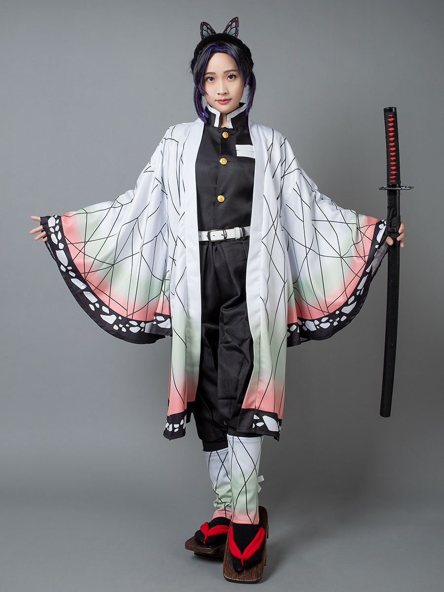 Demon Slayer Kimetsu No Yaiba Kochou Shinobu Cosplay Costume Cp Cosplay Shop