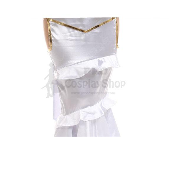 Anime Overlord Albedo Cosplay Costume White Dress - Cosplay Shop
