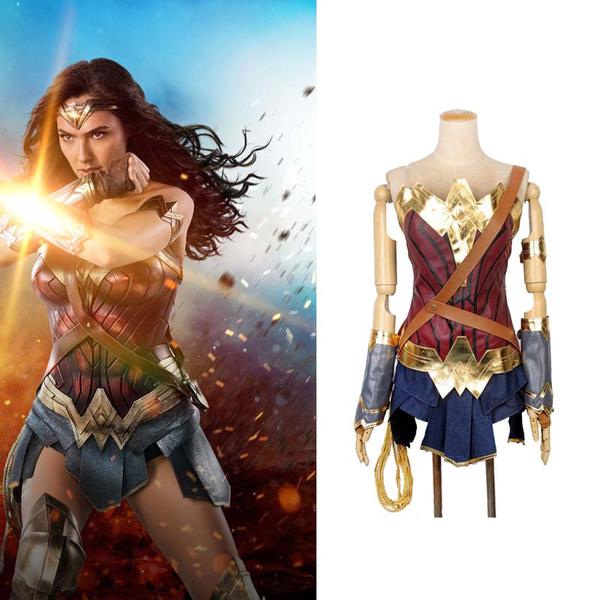 Dawn Of Justice Wonder Woman Diana Prince Cosplay Costume Deluxe ...
