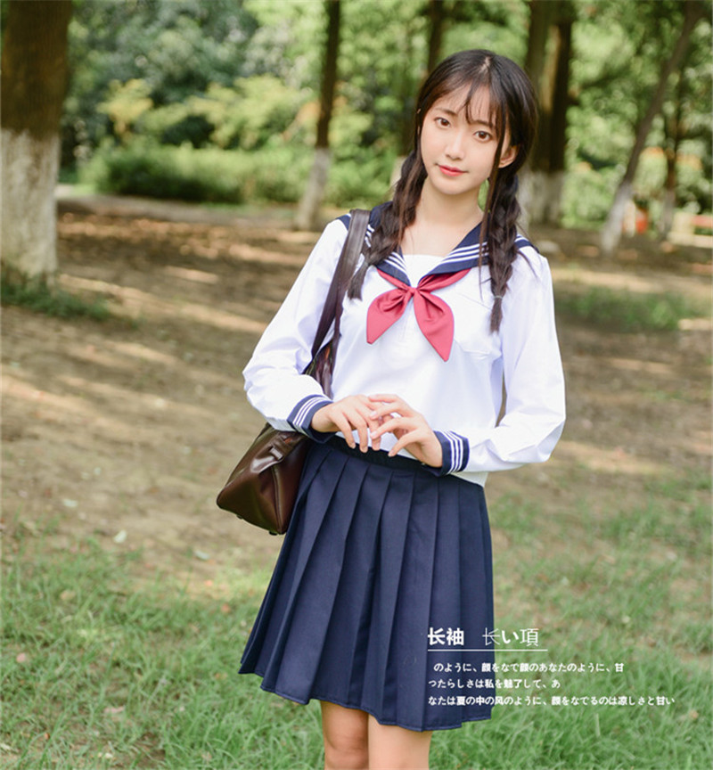 Japanese School Uniforms Anime COS Sailor Suit Jk