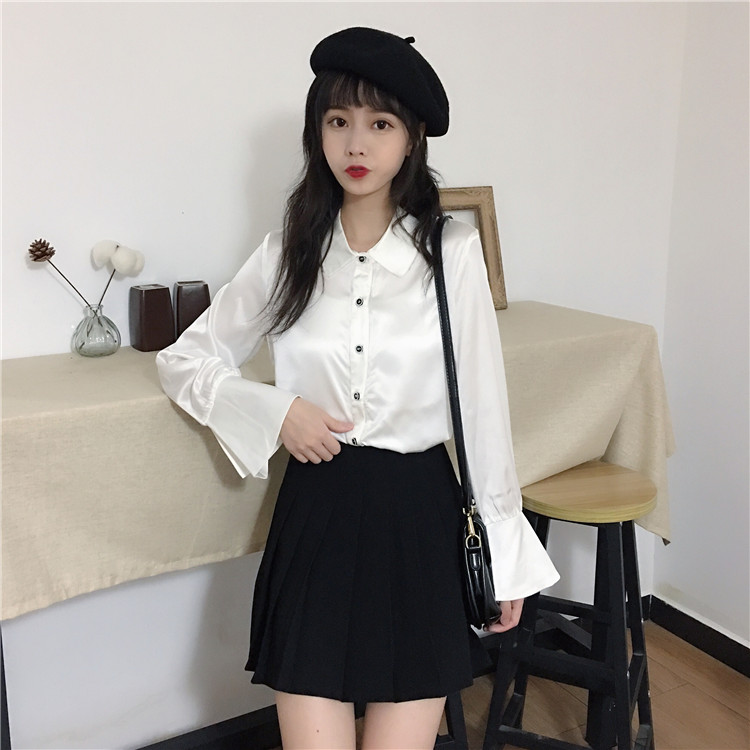 JK Uniforms College  Suit Female Autumn Small Suit Jacket Shirt Jacket Pleated Busts Wears japanese fashion  school uniform Image