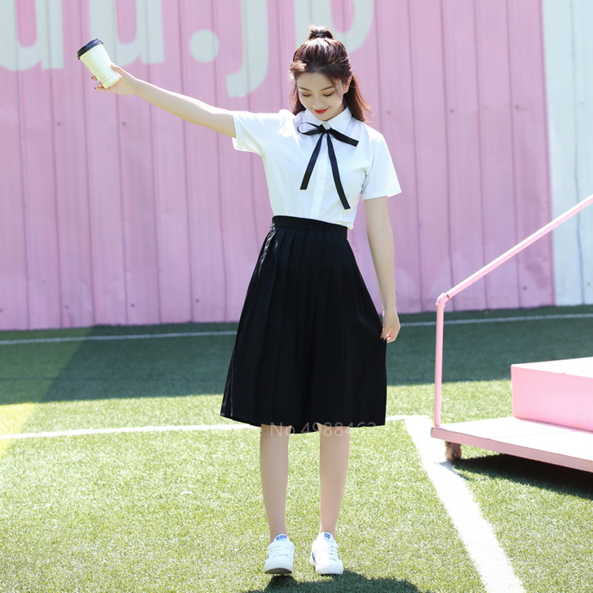 Japanese Style Anime College School Uniform Korea Girl Women's Skirt