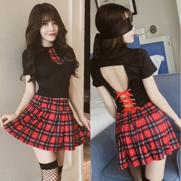 British High School Student Girls School Uniform Women Sexy JK Suit