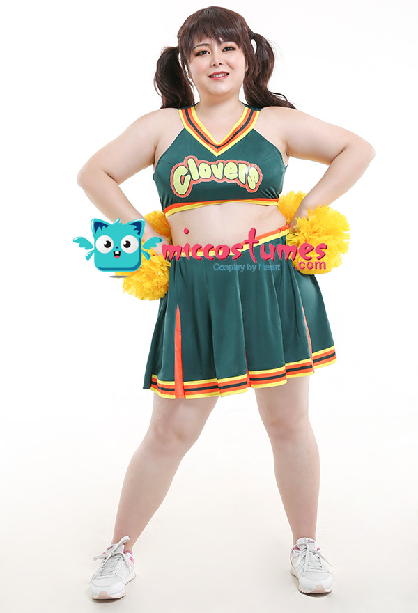 Plus Size Bring It On Cheerleader Clovers Uniform Curvy Cosplay Costume Cosplay Shop 