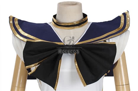 Sailor Moon Living Theatre Meiou Setsuna Sailor Pluto Cosplay Costume