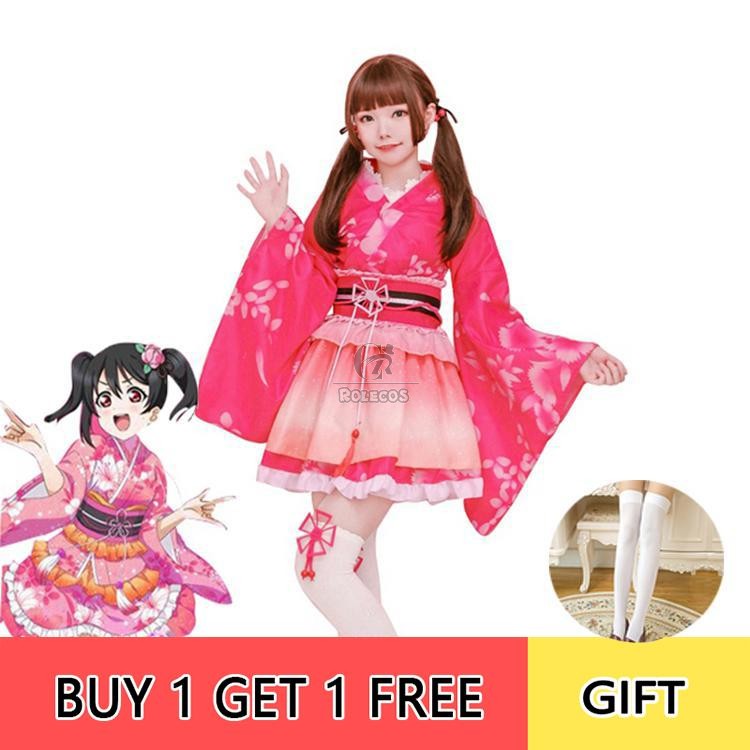 Love Live Nico Yazawa Kimono Anime Cosplay Costumes Cosplay Shop