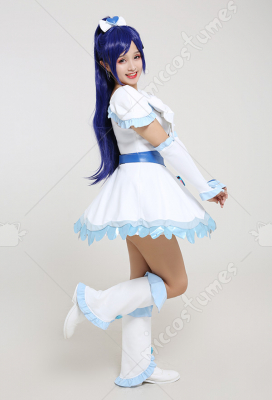 Amazon.com: Cosplay.fm Women's Anime Cosplay Costume Outfit Blue Dress Cape  Hat Belt (1X/2X) : Clothing, Shoes & Jewelry