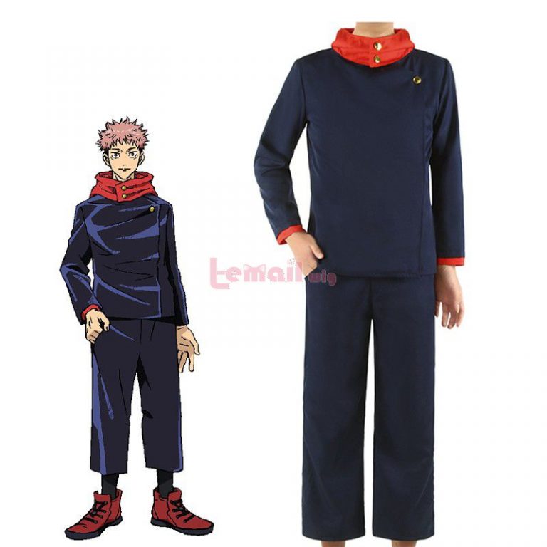 Jujutsu Kaisen Itadori Yuuji Uniform Cosplay Costume - Cosplay Shop