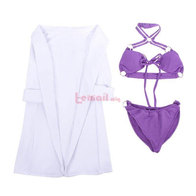 Lol Pool Party Caitlyn Purple Bikini Swimsuit Cos Costumes Cosplay Shop 