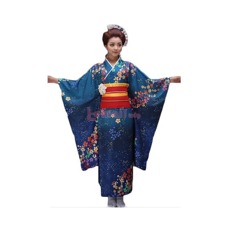 Love Livejapanese Traditional Kimono Bathrobe Costume - Cosplay Shop