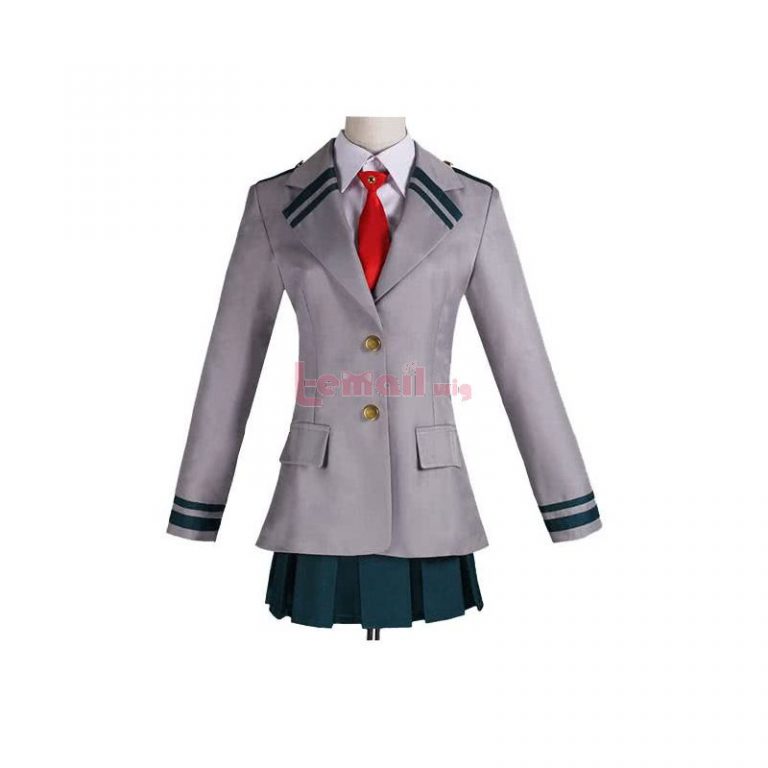 Academia Tsuyu Asui Students Uniforms Cosplay Costumes - Cosplay Shop